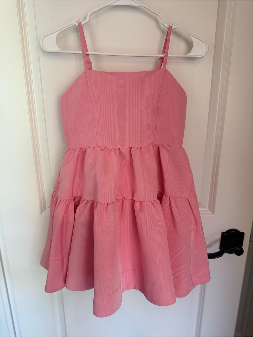 Macy’s Rare Editions Pink Tiered Ruffle Sundress